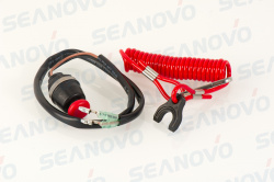 Кнопка остановки двигателя с чекой безопасности TOHATSU 3A3068300 (2) Nautflex