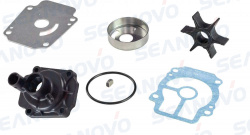 Ремкомплект помпы охлаждения Suzuki DF25-30A 17400-94L21 17400-94L00 с корпусом и стаканом